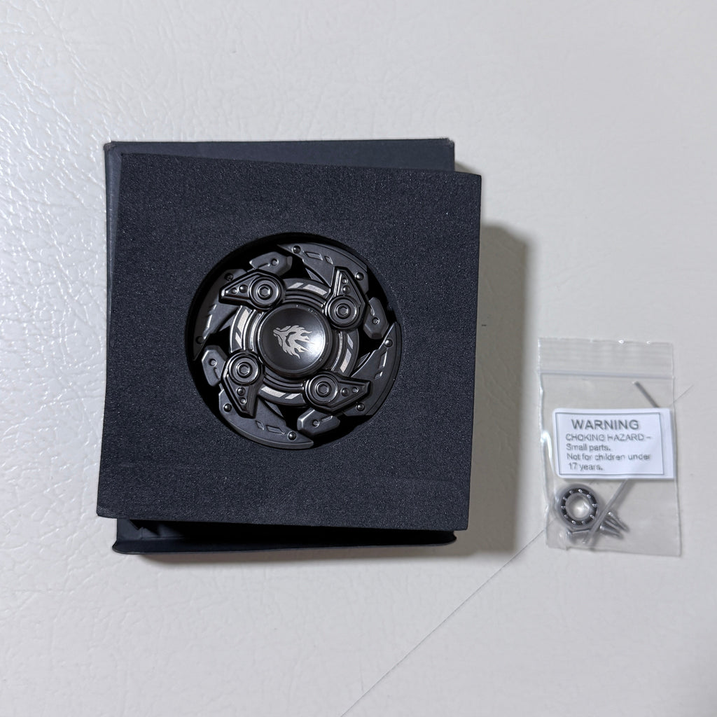 Open-Armor Magnetic Metal Fidget Spinner (17+)