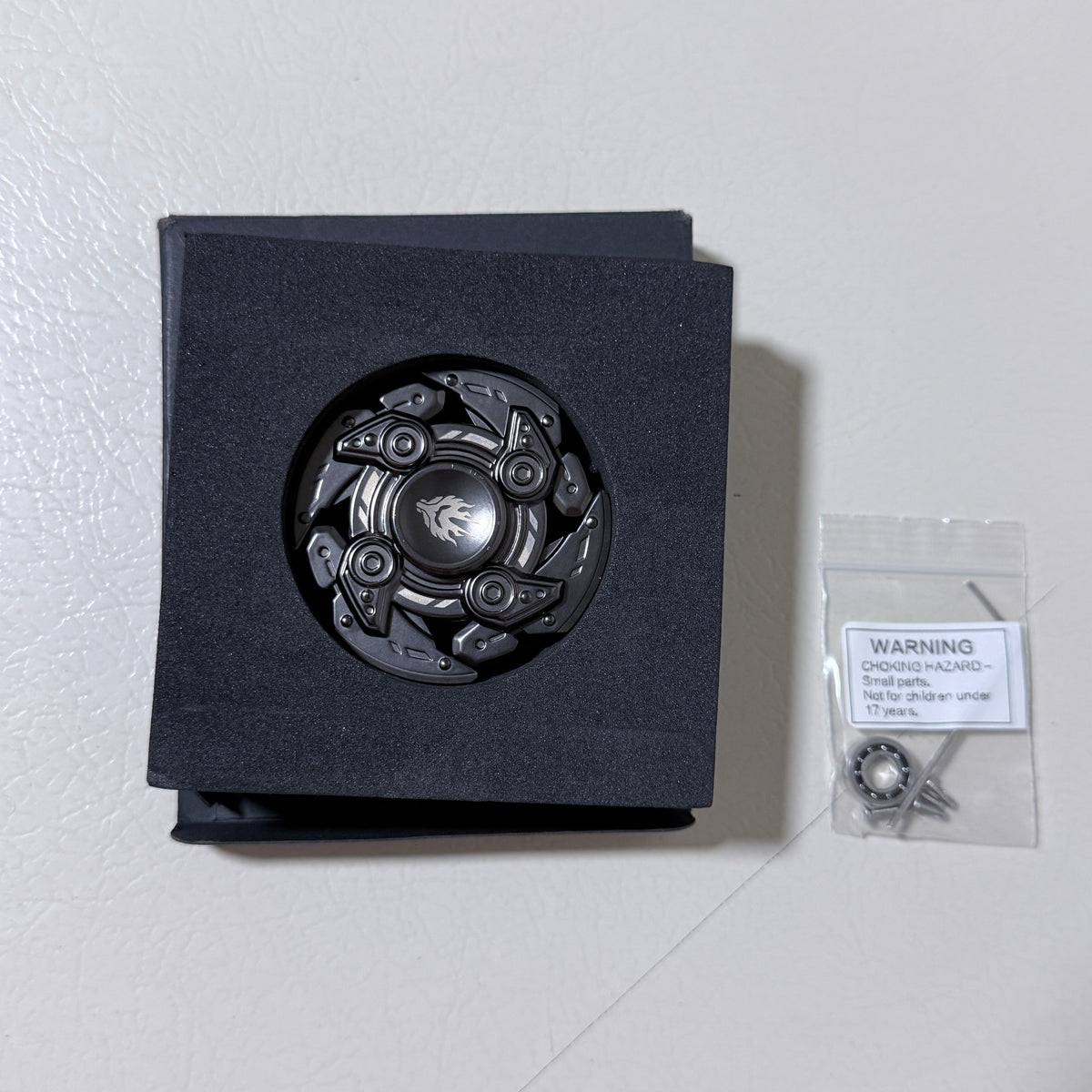 Open-Armor Magnetic Metal Fidget Spinner (17+)