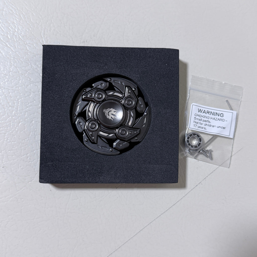 Open-Armor Magnetic Metal Fidget Spinner (17+)