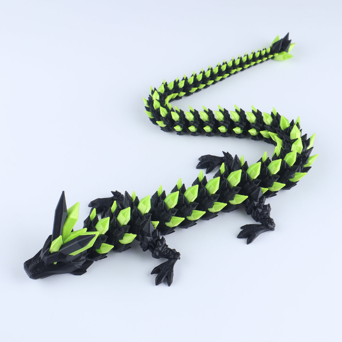 Crystal Dragon Fidget | 3D Printed