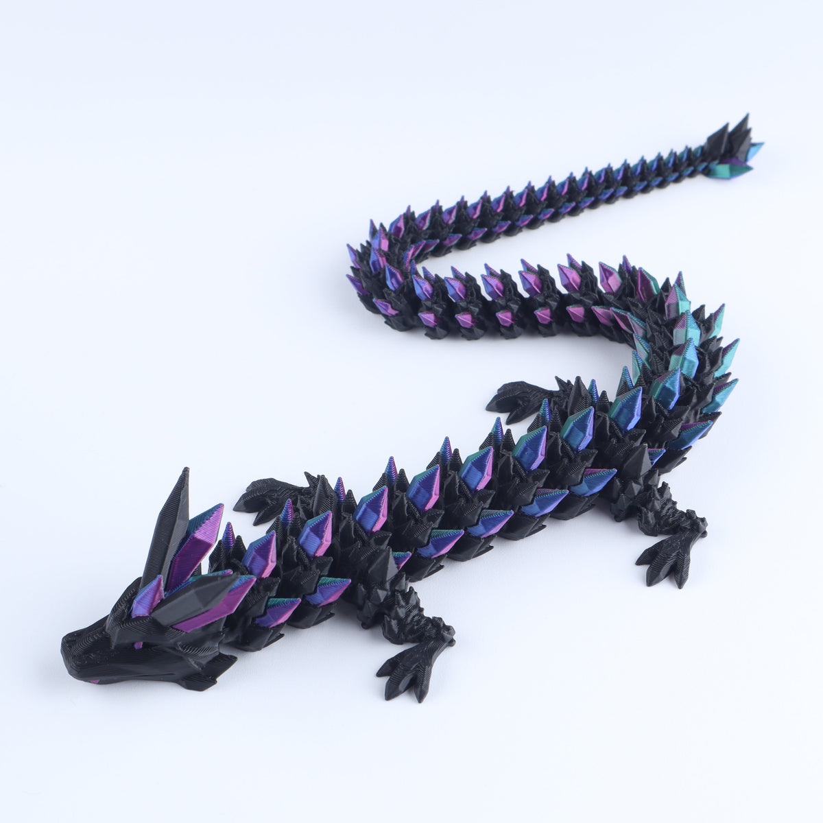Crystal Dragon Fidget | 3D Printed
