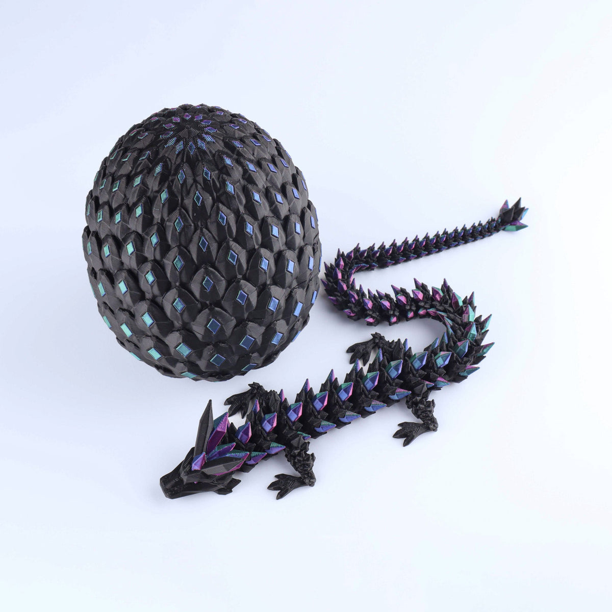 Crystal Dragon Fidget | 3D Printed