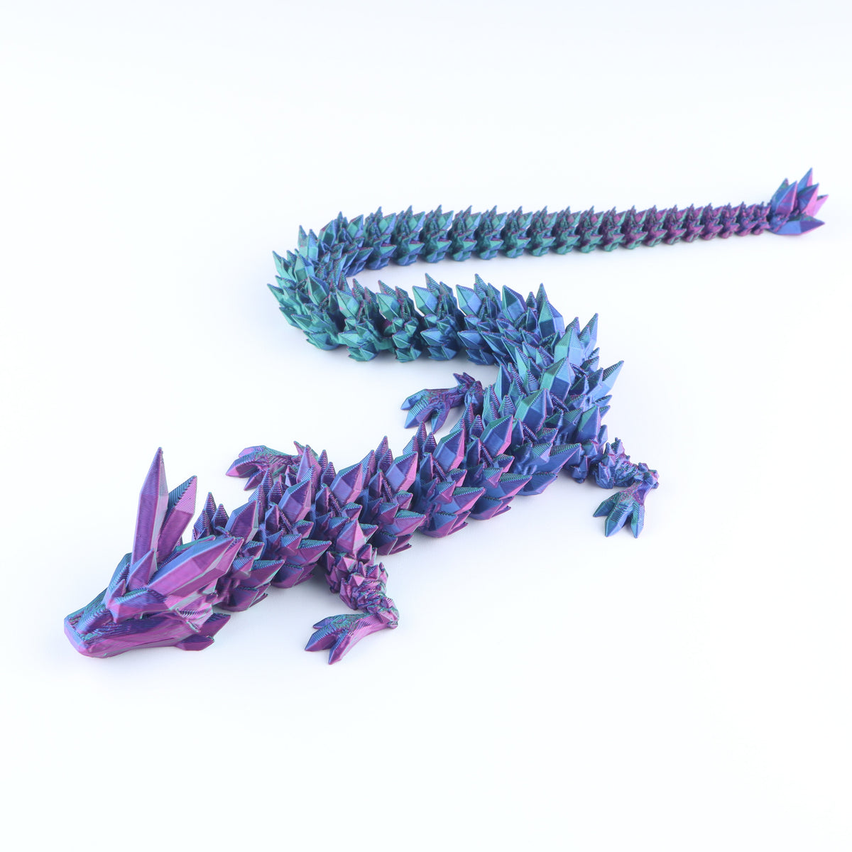 Crystal Dragon Fidget | 3D Printed