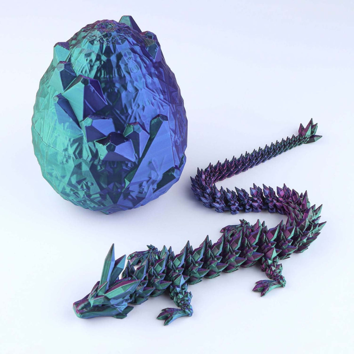 Crystal Dragon Fidget | 3D Printed