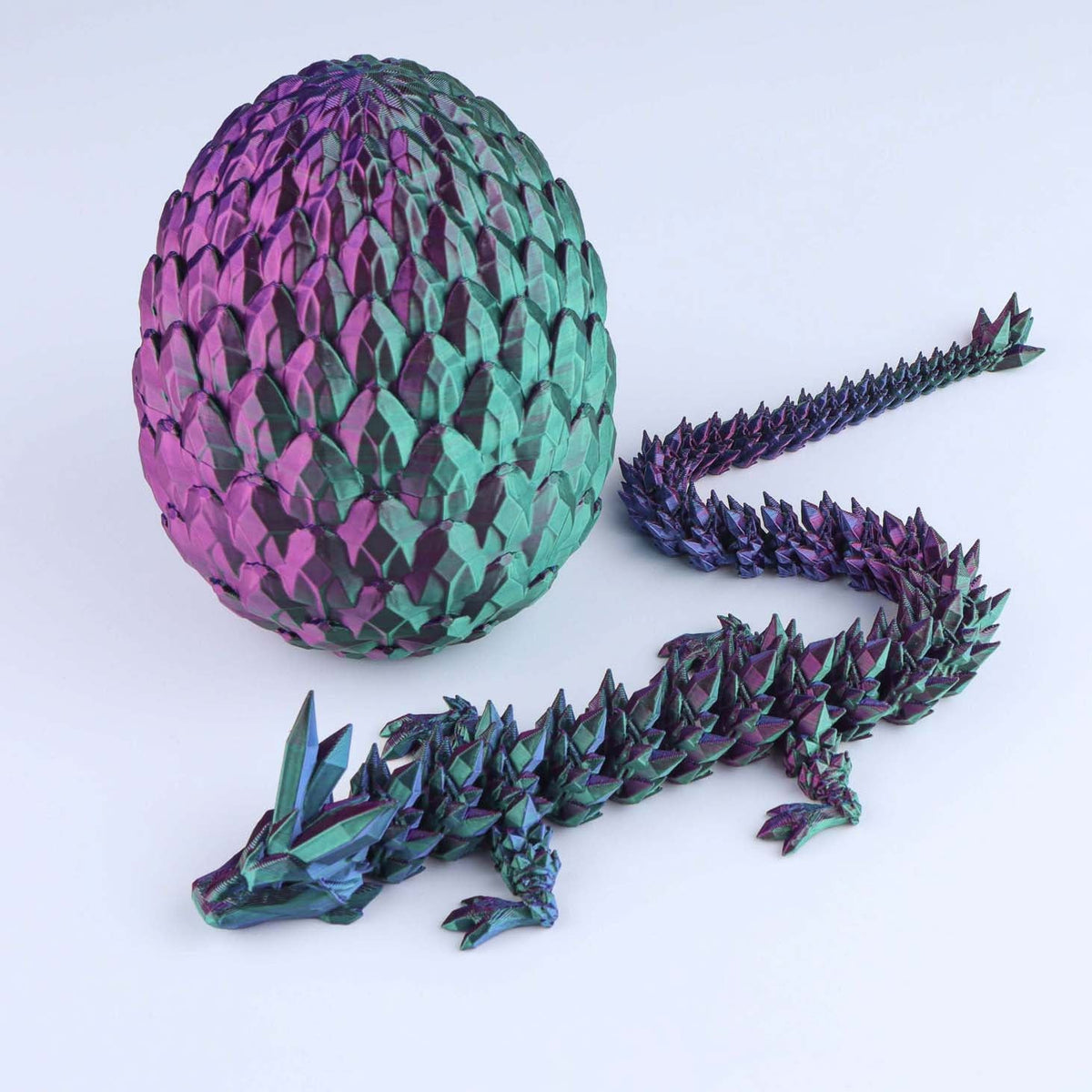 Crystal Dragon Fidget | 3D Printed