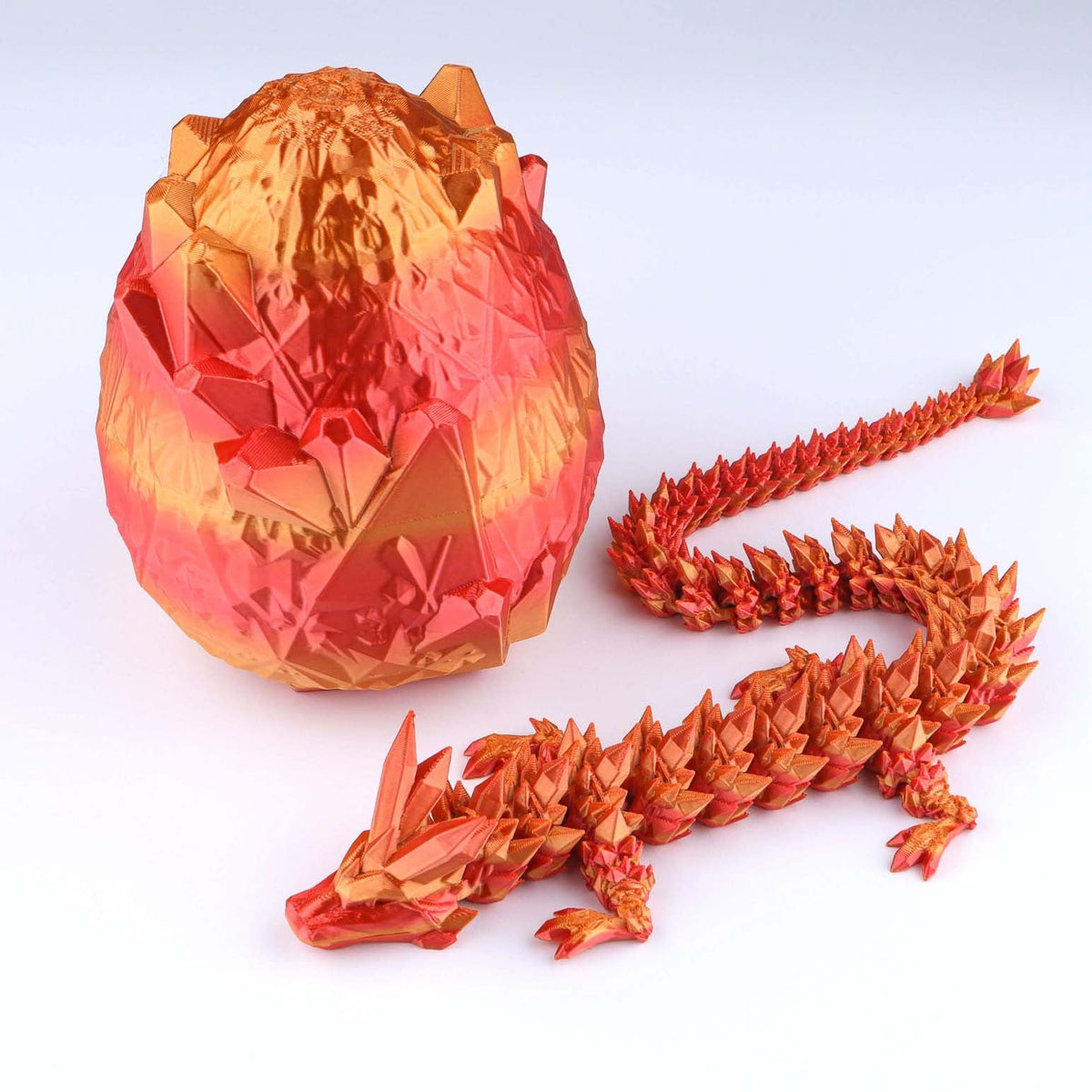Crystal Dragon Fidget | 3D Printed
