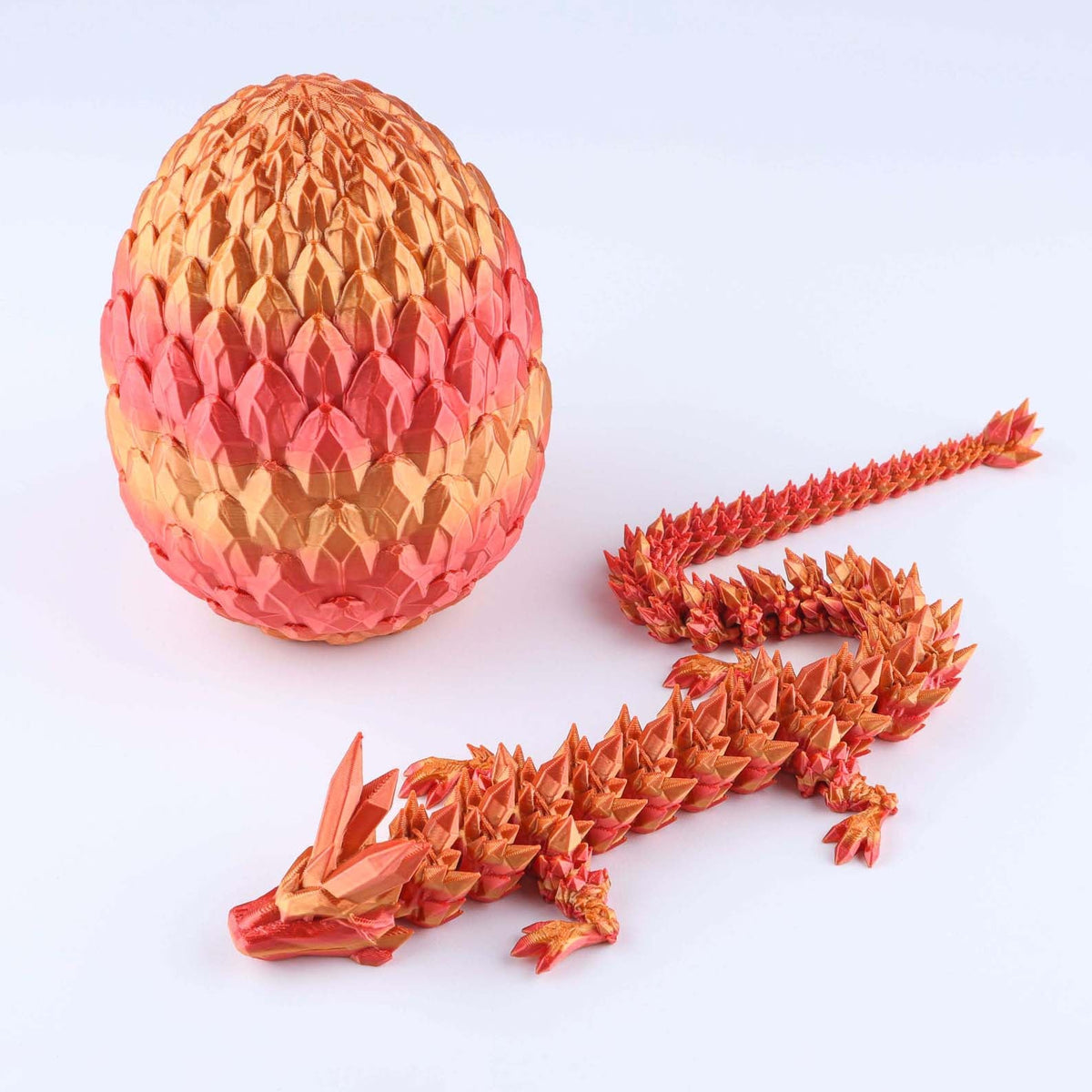 Crystal Dragon Fidget | 3D Printed
