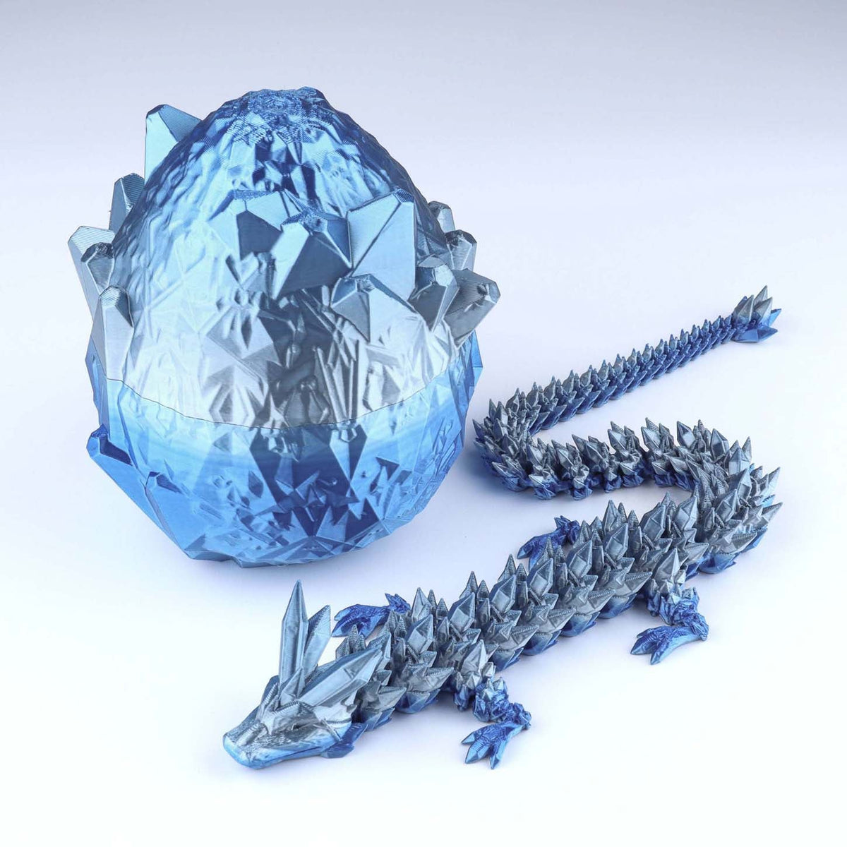 Crystal Dragon Fidget | 3D Printed