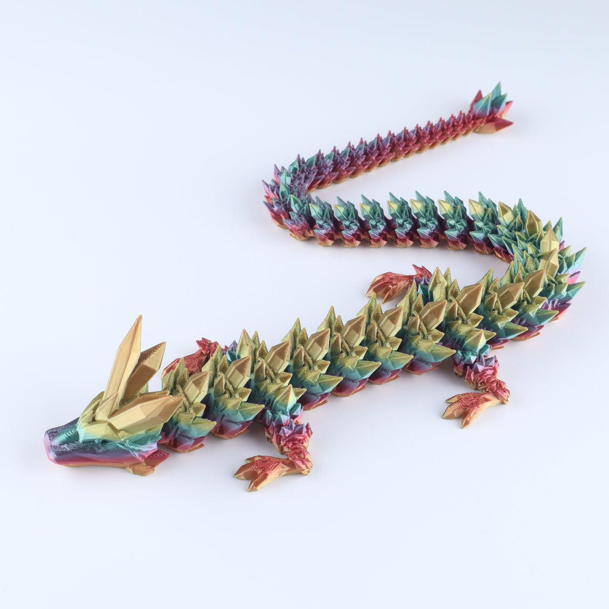 Crystal Dragon Fidget | 3D Printed