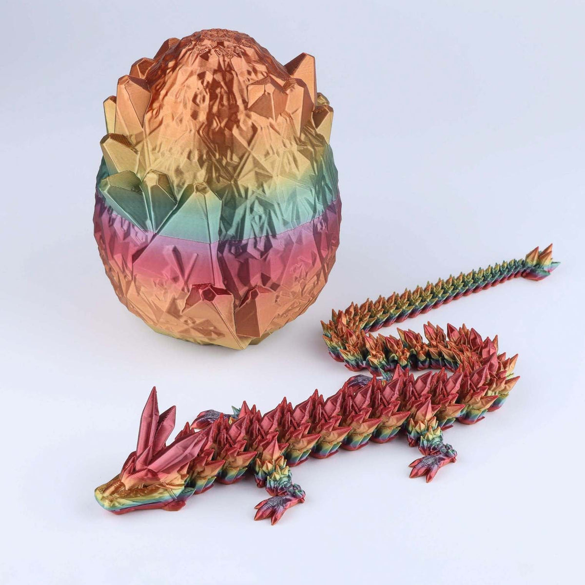 Crystal Dragon Fidget | 3D Printed