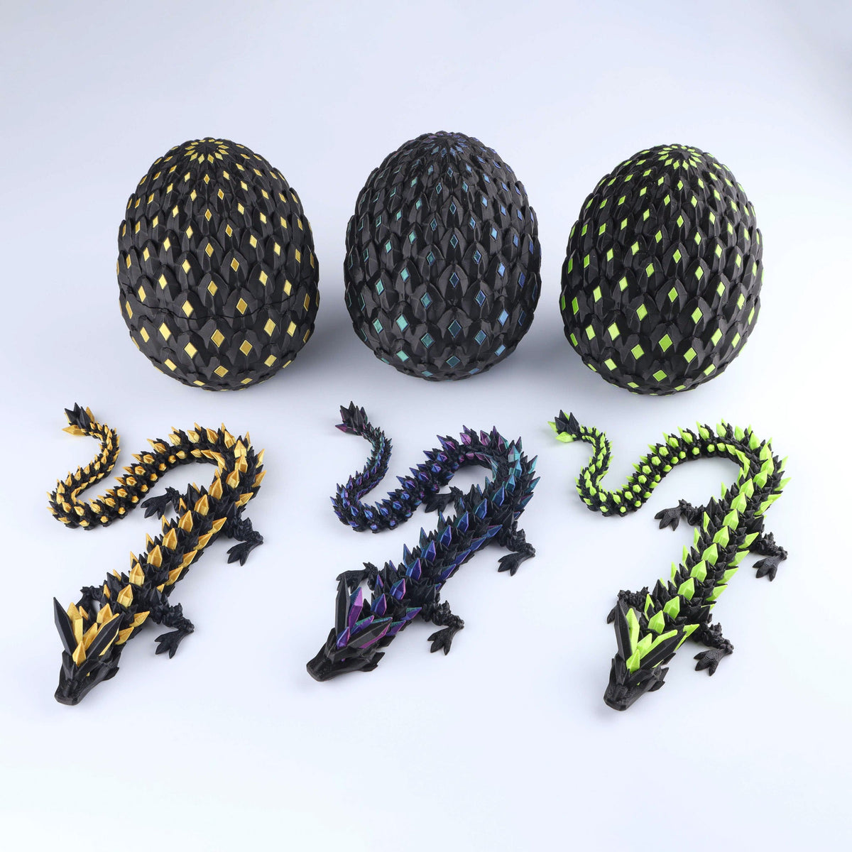 Crystal Dragon Fidget | 3D Printed