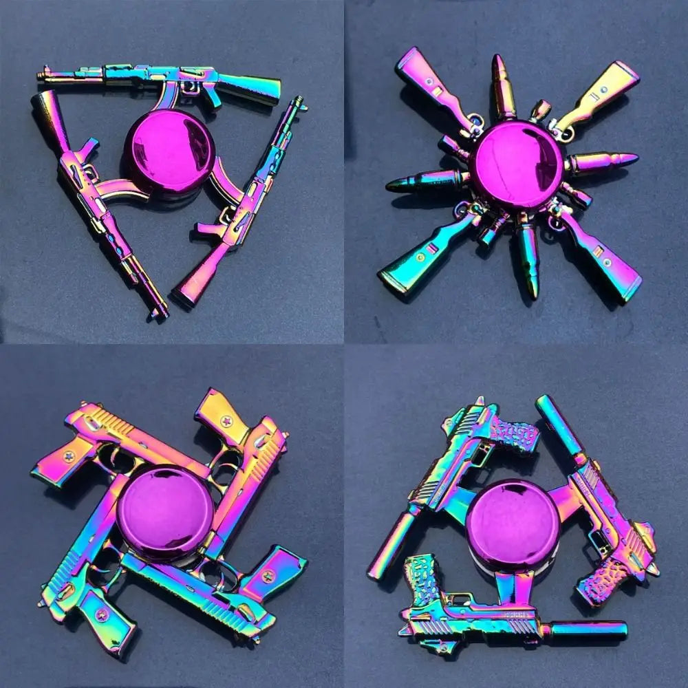 Rainbow Metal Spinner | Design Collection