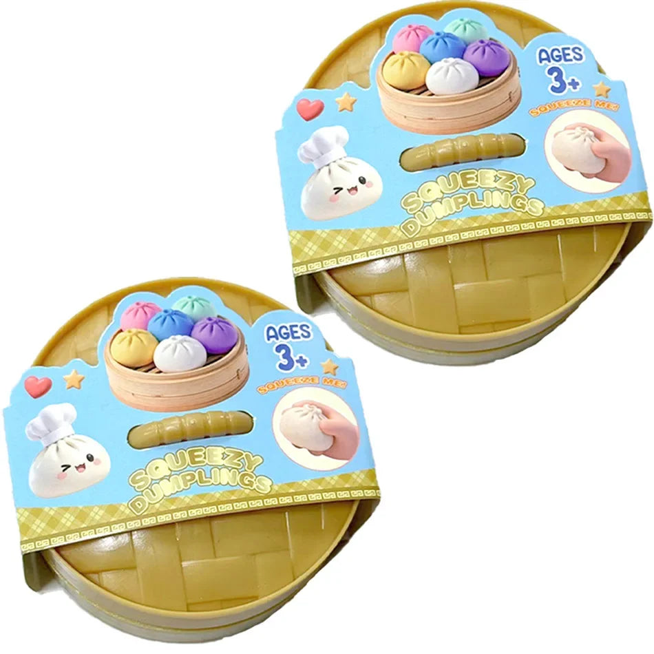 Glitter Dumpling Squishies