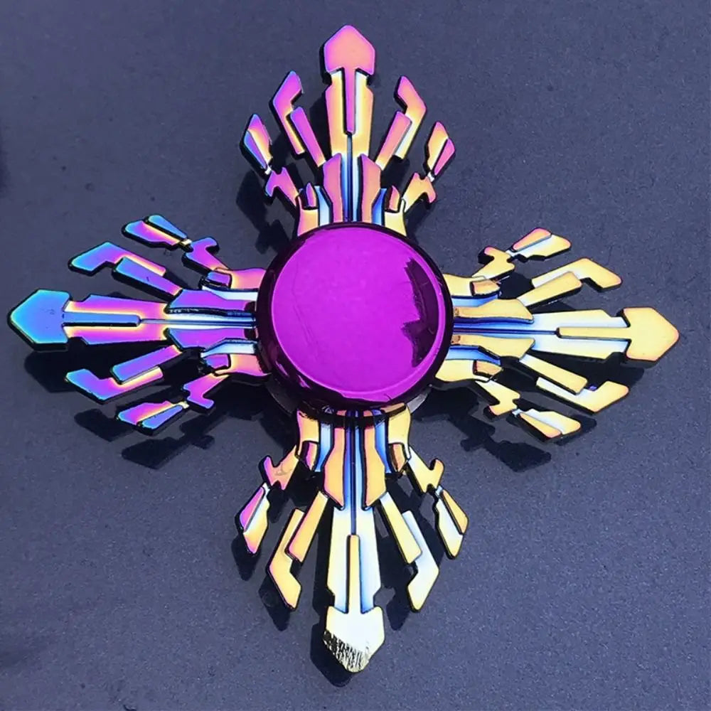 Rainbow Metal Spinner | Design Collection