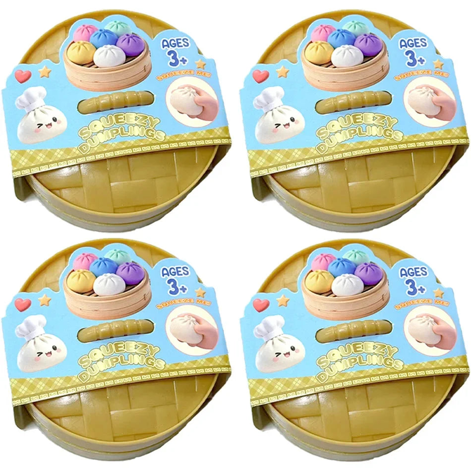 Glitter Dumpling Squishies
