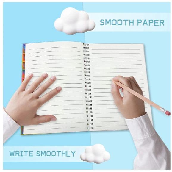 Rainbow Bubble Pop Fidget Notebook